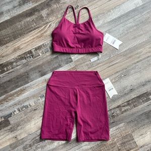 NEW stori legend bra and perseverance shorts